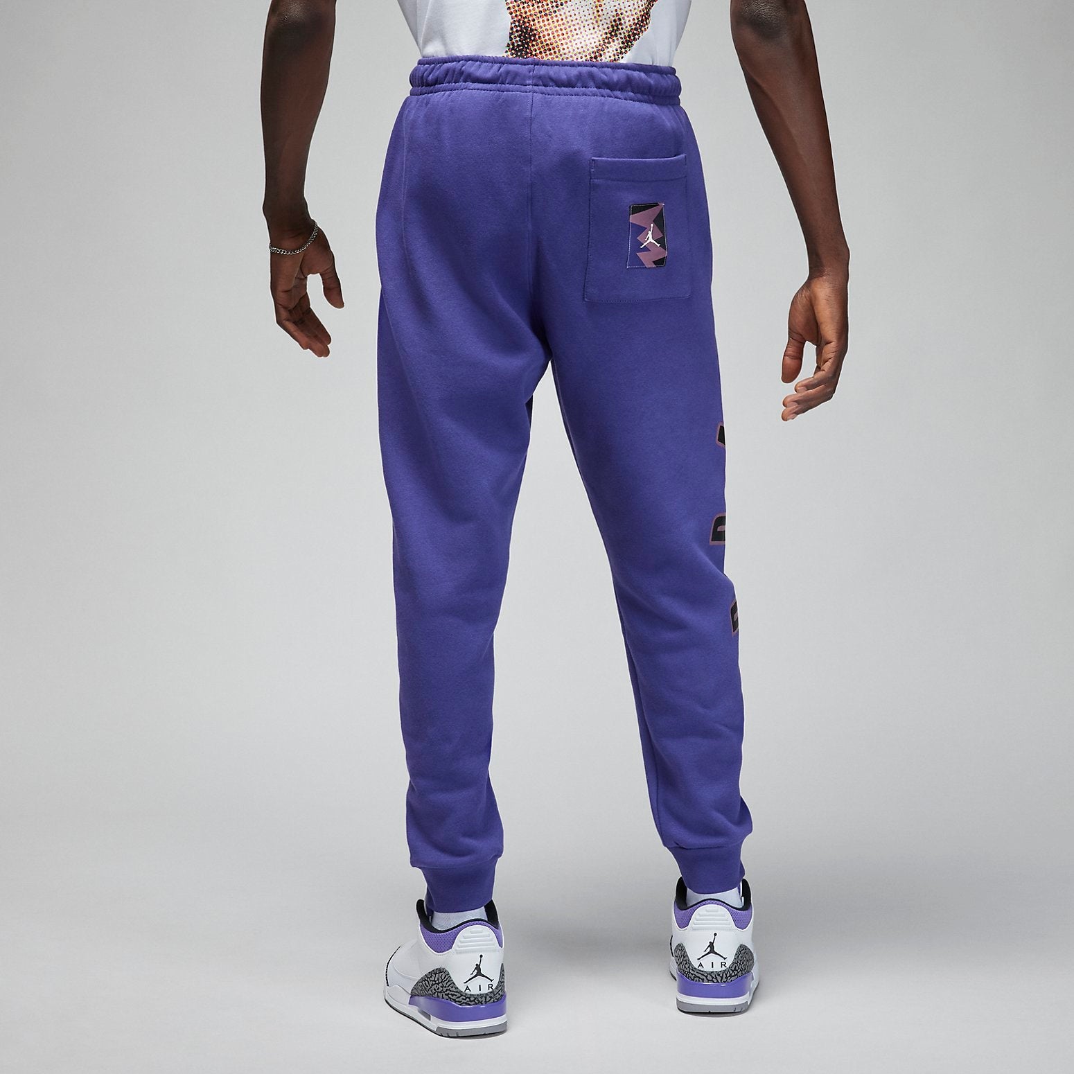 Air Jordan Flight MVP Fleece Trouser 'Purple' FB7028-502
