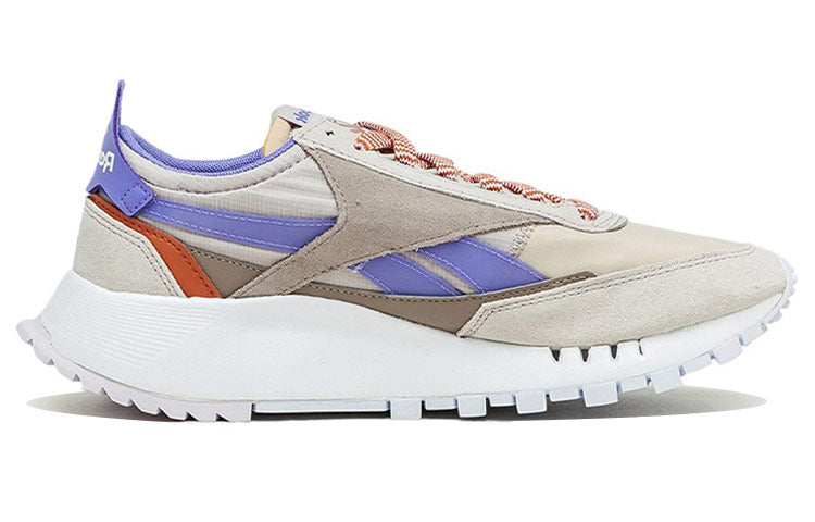 (WMNS) Reebok Classic Leather Legacy 'Sand Stone Hyper Purple' FY7434