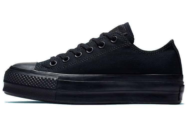 (WMNS) Converse Chuck Taylor All Star Platform Low 'Triple Black' 562926C