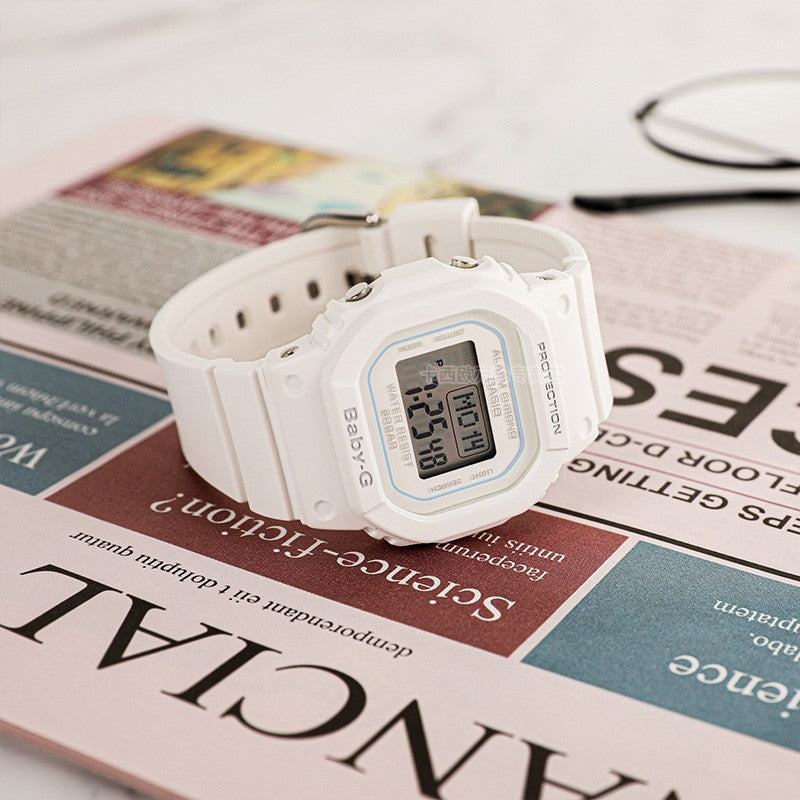 CASIO G-Shock & Baby-G Set 'White' DW-5600MW-7&BGD-560-7D