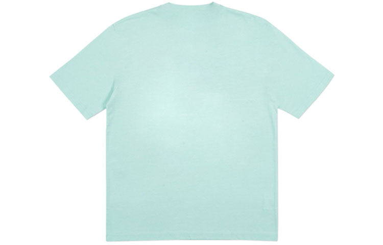 PALACE CD T-Shirt Duck Egg Blue Alphabet Printing Short Sleeve Unisex PAL-SS18-024
