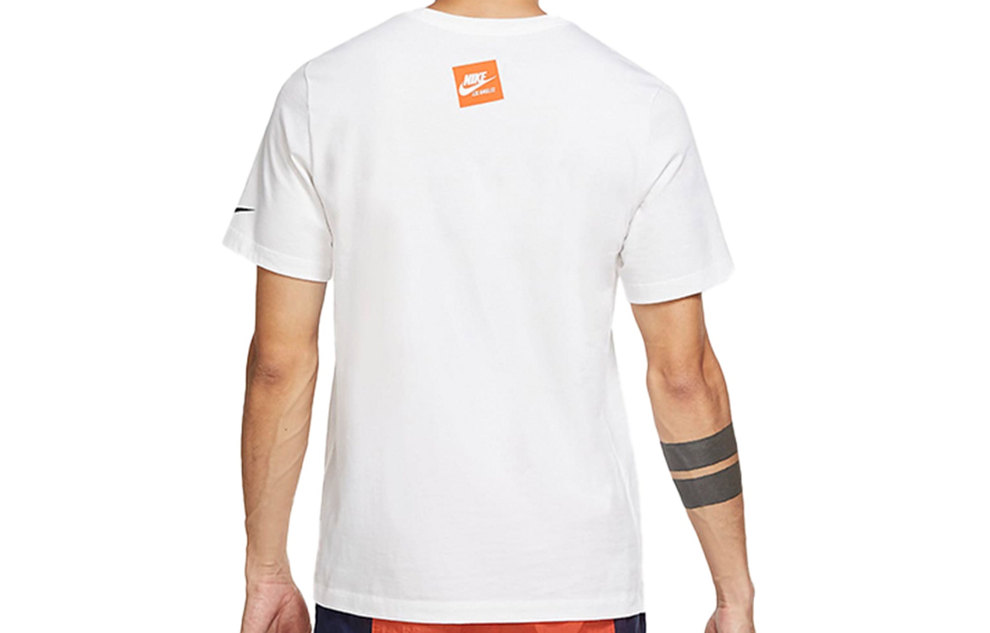 Nike Sportswear Casual Sports Round Neck Short Sleeve White DC2763-100