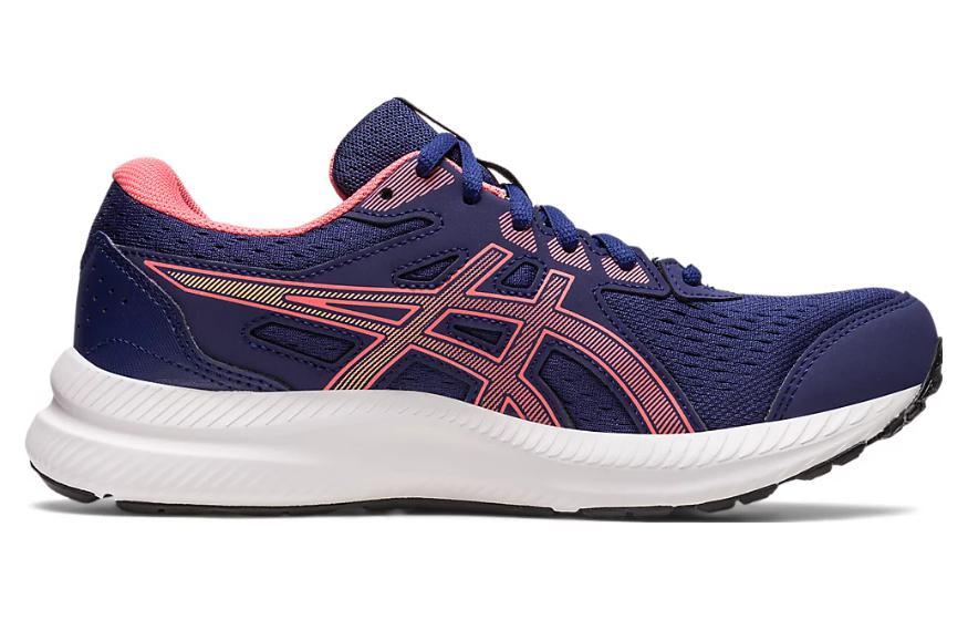 (WMNS) ASICS Gel-Contend 8 Wide 'Indigo Blue Papaya' 1012B319-405