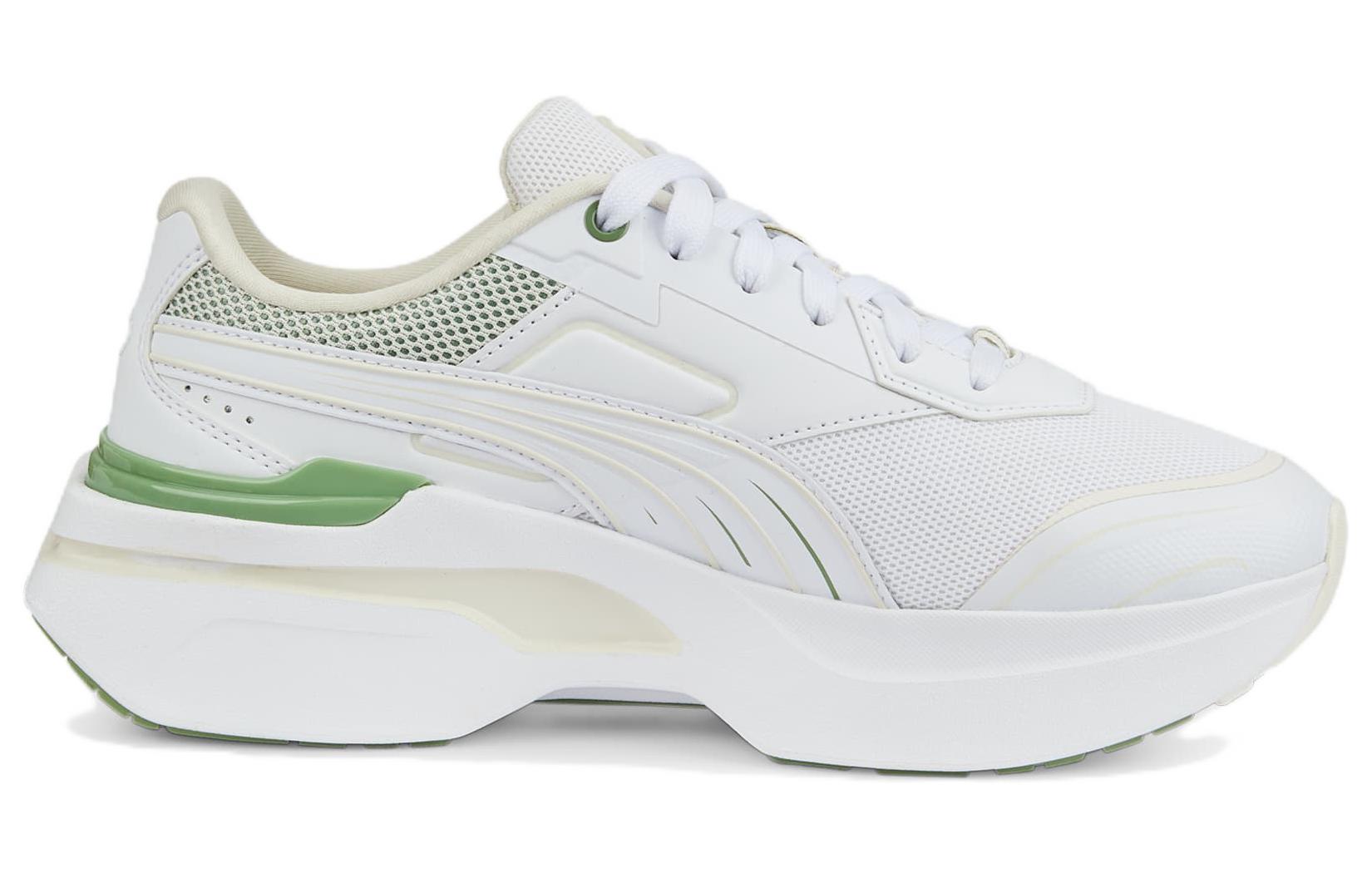 (WMNS) PUMA Kosmo Rider Feminine Tech 'White Green' 386552-02