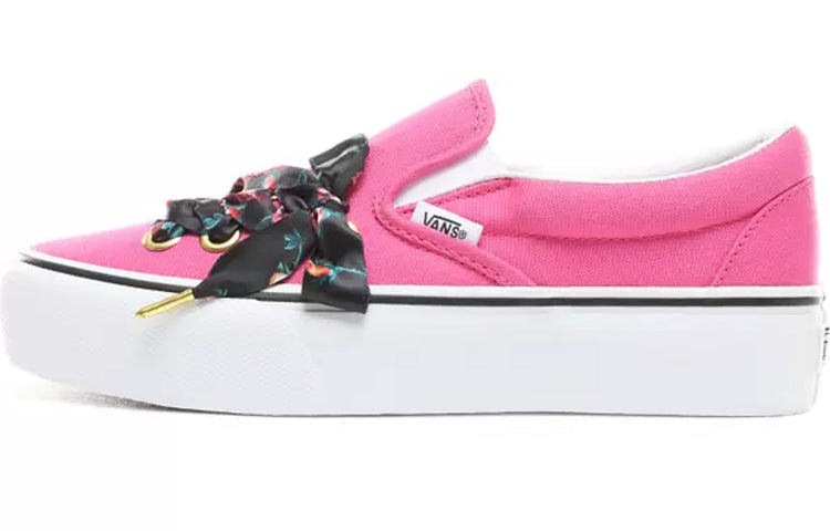 Vans Classic Slip-On 'Oversized Lace - Carmine Rose' VN0A3JEZVN4