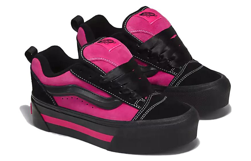 Vans Knu Stack Vintage Satin 'Black Pink' VN000CP6B9P