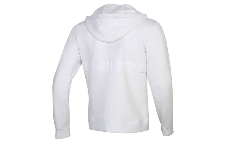 Air Jordan Fleece Full-length zipper Cardigan Jacket White CK6448-100