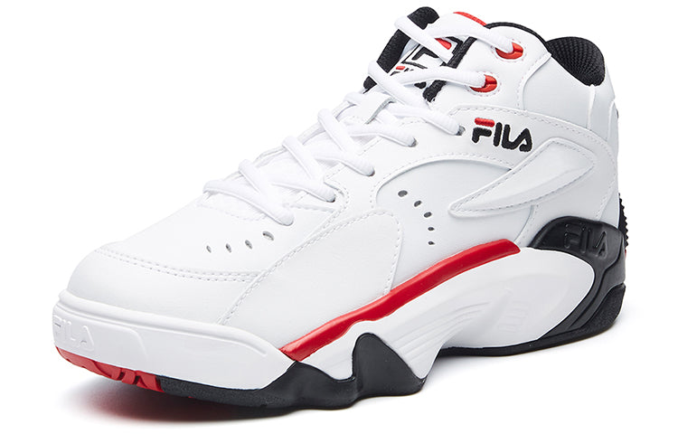 (WMNS) FILA Janball Mid retro White/Black/Red F12W041216FWB