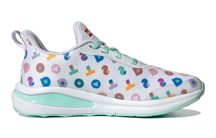(GS) adidas LEGO x FortaRun Big Kid 'Dots - White' G57929