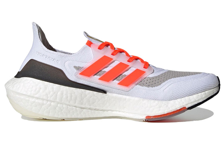 adidas Ultraboost 21 'White Solar Red' FZ1925