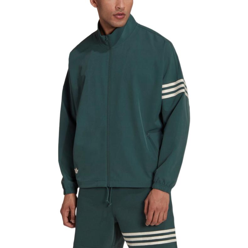 adidas Adicolor Neuclassics Track Jacket Asia Sizing 'Mineral Green' HR8653