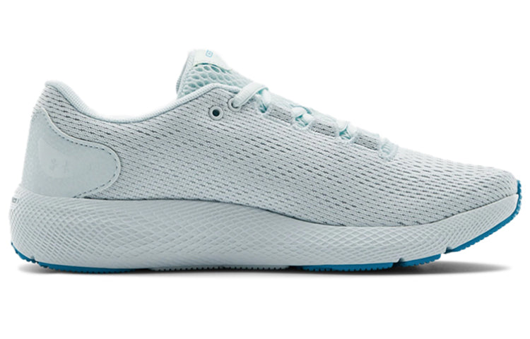 (WMNS) Under Armour Charged Pursuit 2 'White Blue' 3022604-302