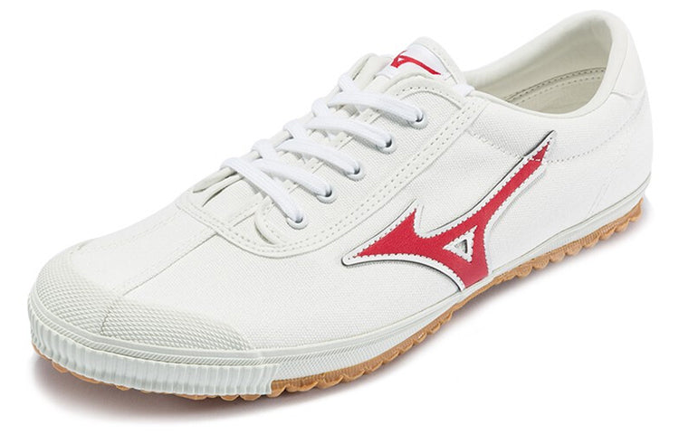 Male MizunoCanvas Shoes 'White Red' D1CR190162