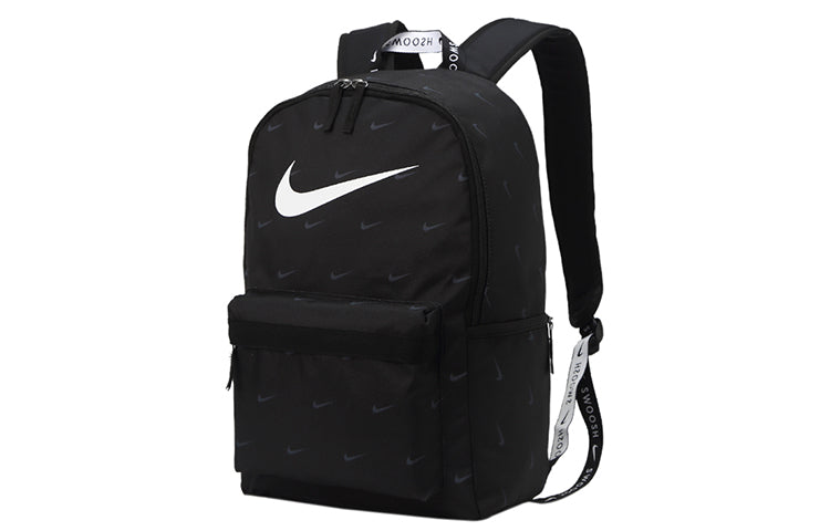Nike Sportswear Heritage Swoosh Backpack 'Black White' DC7344-010
