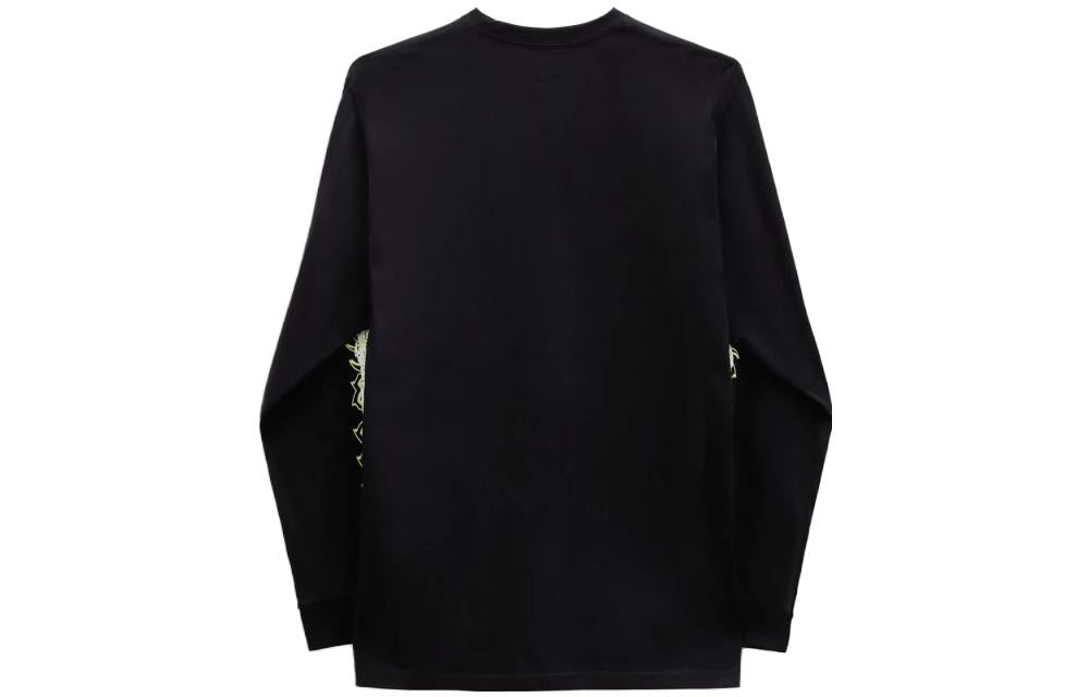 Vans Halloween Long Sleeve T-Shirt 'Black' VN000F7RBLK