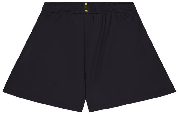 (WMNS) New Balance Small NB Logo Woven Short Asia Sizing 'Black' NVE24232-BK