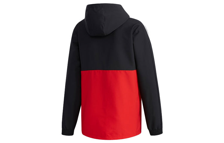 adidas Essentials Colorblock Windbreaker - Black FL8626