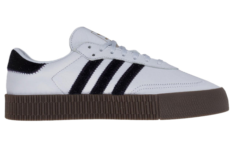 (WMNS) adidas Sambarose 'White Black Brown' EE4686