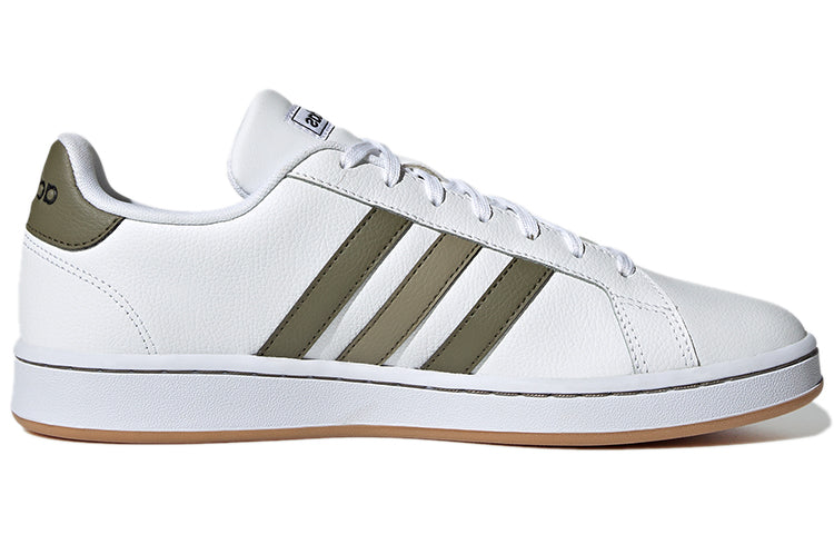 adidas neo Grand Court 'White Army Green' H02064