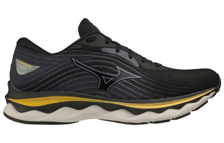 Mizuno Wave Sky 6 Super Wide 'Black Grey Yellow' J1GC221102