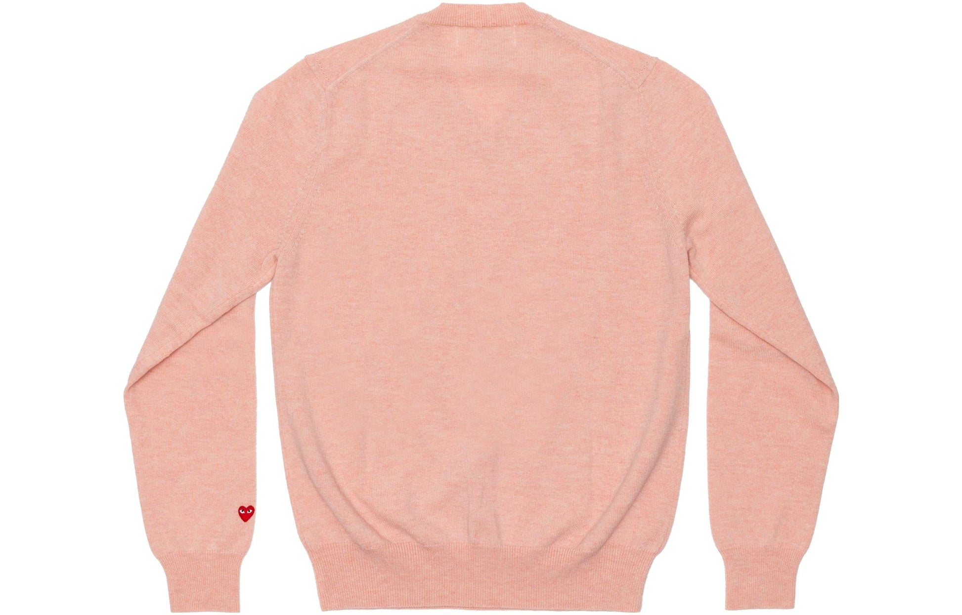 (WMNS) COMME des GARCONS PLAY V-Neck Pullover Sleeve Heart 'Pink' AZ-N089-051-5
