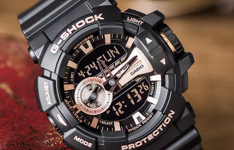 CASIO G-Shock Analog-Digital 'Black' GA-400GB-1A4