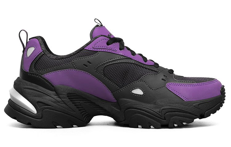 (WMNS) One Punch Man x Skechers Stamina V2 Low-Top Running Shoes Black/Purple 66666345-BKPR