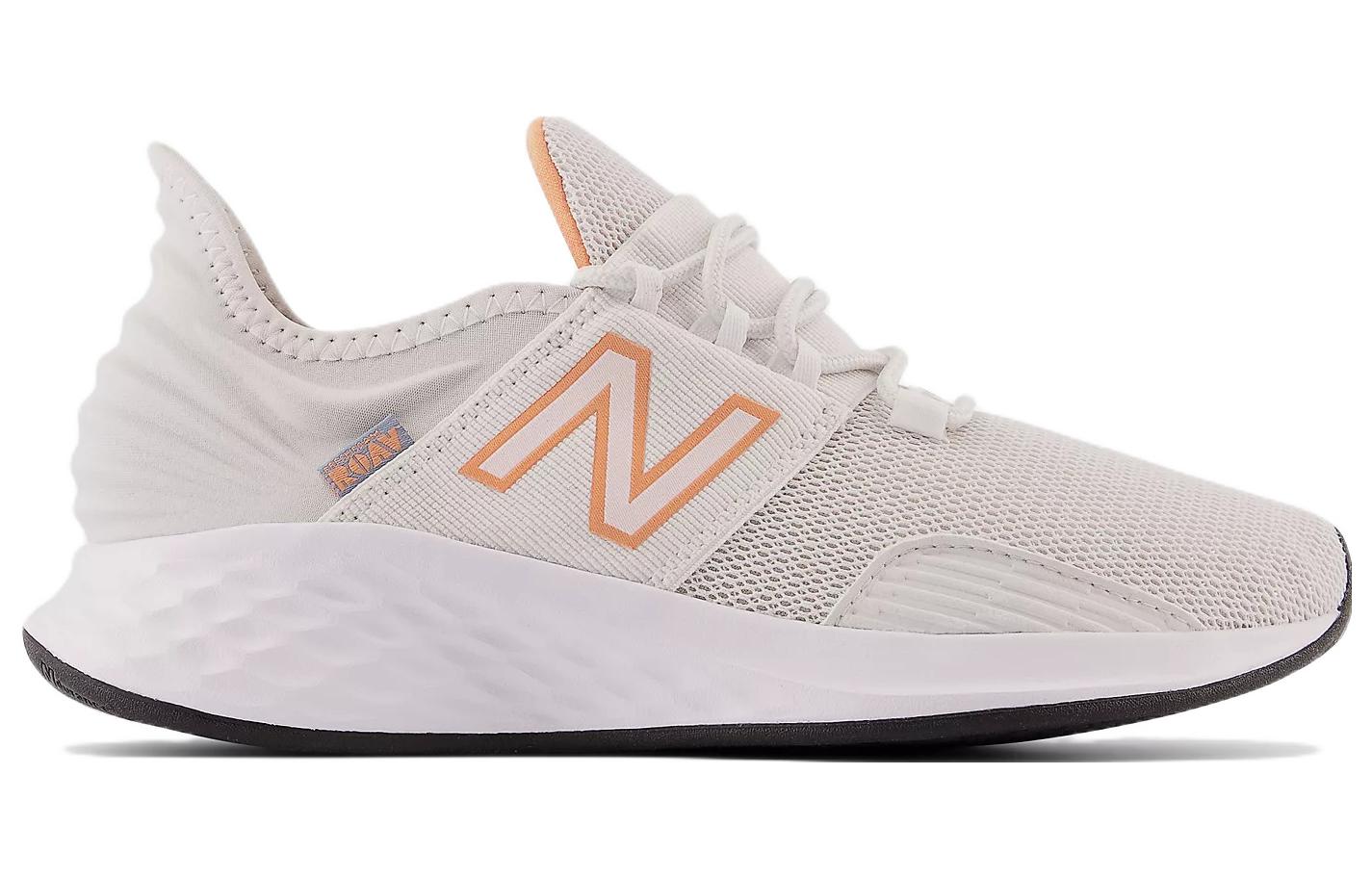 (WMNS) New Balance Roav Fresh Foam 'Cream Gray Yellow' WROAVNP