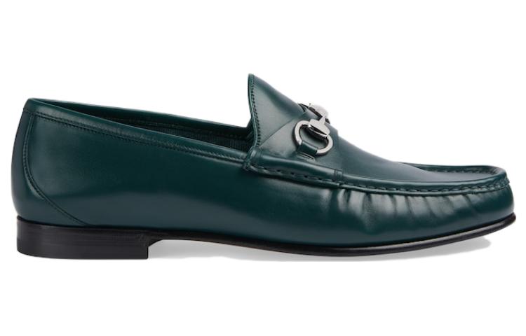 Gucci Horsebit 1953 Loafer 'Green Leather' 757769-AACFG-3154