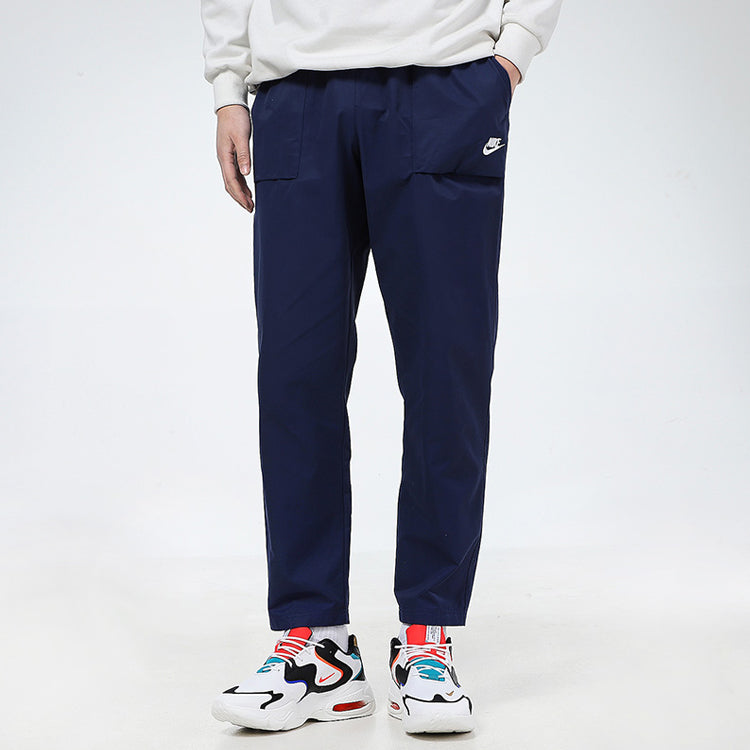 Men's Nike Loose Sports Cargo Casual Pants/Trousers Blue CZ9928-410