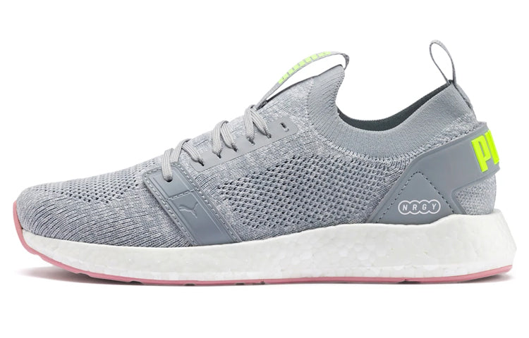 (WMNS) PUMA Nrgy Neko Engineer Knit 'Grey Yellow' 191094-24