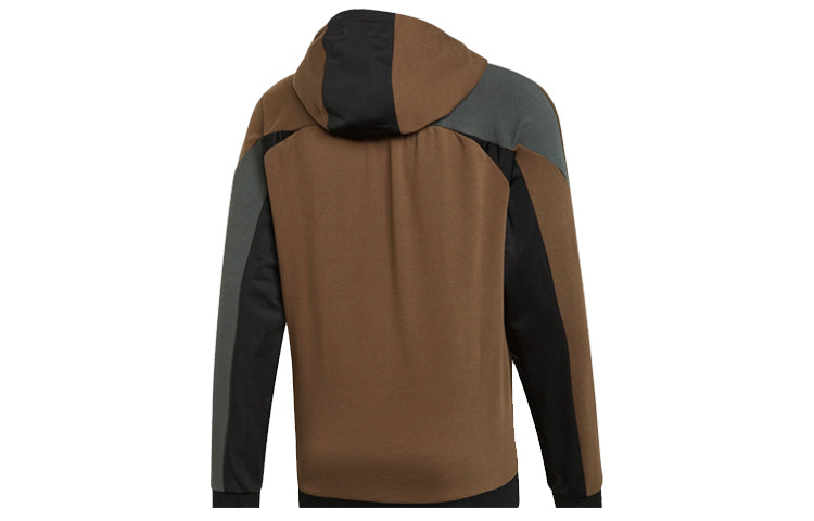 adidas originals MENS PT3 Hoodie Jacket Brown ED5792