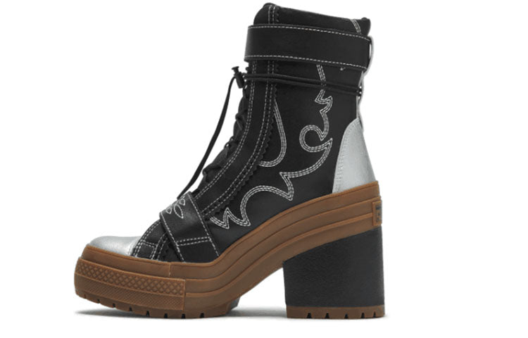 (WMNS) Converse Chuck Taylor All Star GR 82 Space Cowgirl 'Black Silver' 565004C