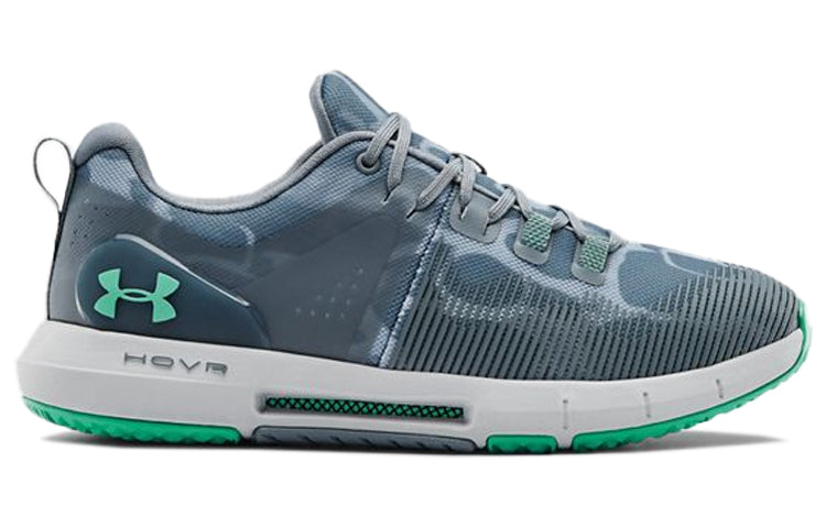 (WMNS) Under Armour Hovr Rise Printed Training Grey/Green 3022897-300