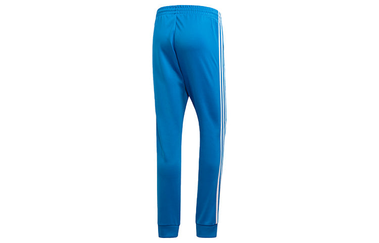 adidas Side Stripe Bundle Feet Sports Pants Blue ED6058