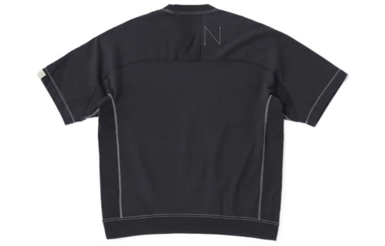 New Balance 1000 Short Sleeve T-shirt Oversized Fit Asia Sizing 'Phantom' AMT25071-PHM