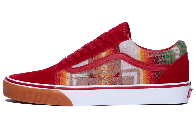 Vans All Nations Skate Jam x Old Skool DX Redbrown VN0A48G3BRG