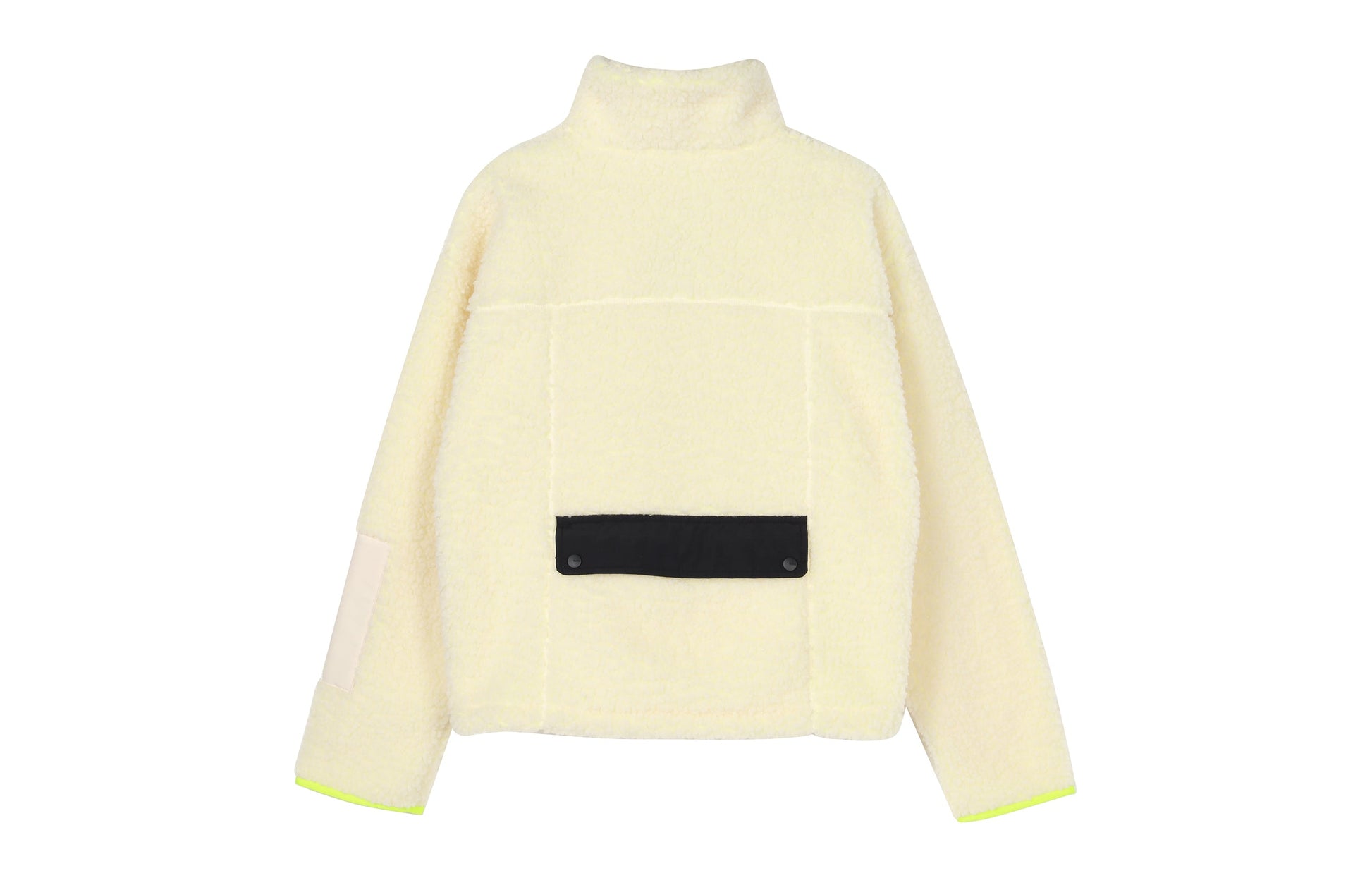 (WMNS) PUMA Trail sherpa FZ Jacket Minimalistic logo lamb's wool Zipper Creamy White 928727-01