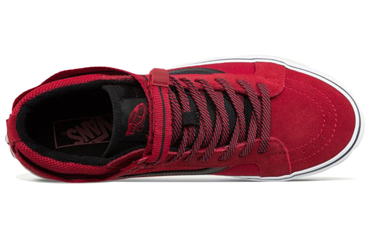 Vans Unisex SK8-HI Strap Sneakers Red VN0A3QY2VMK