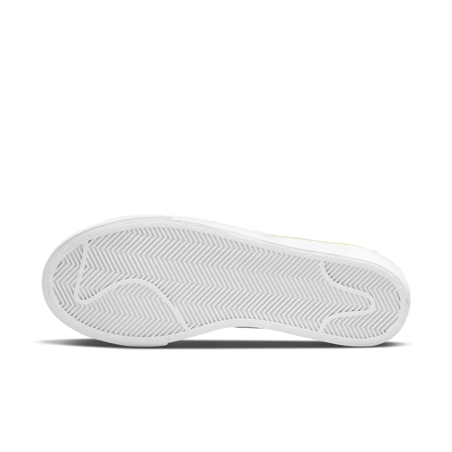 (WMNS) Nike Blazer Low Platform 'White Light Lemon Twist' DJ0292-102