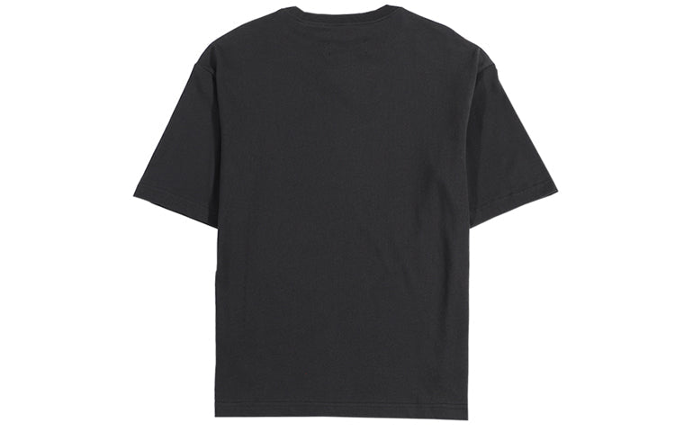 Air Jordan Embroidered Logo Athleisure Casual Sports Round Neck Short Sleeve Black AT8873-010