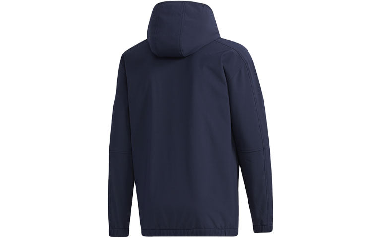 adidas Training Sports Hooded Jacket Navy Blue GE0425