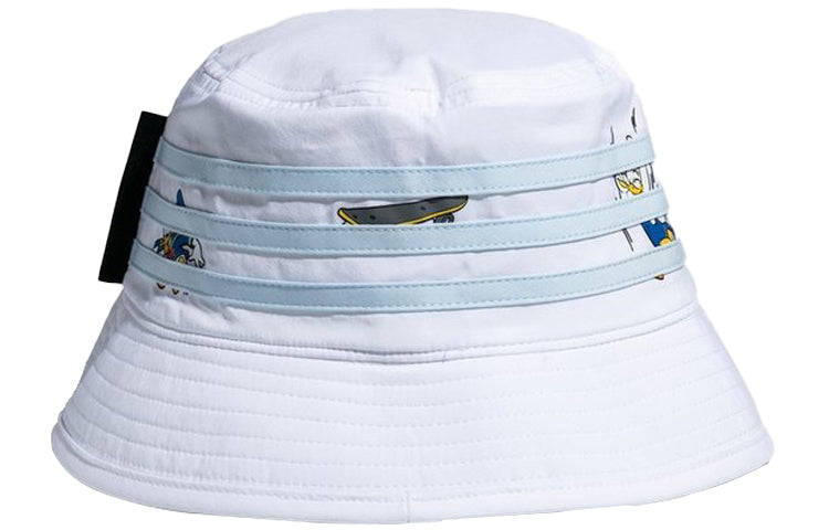adidas neo adidas Donald Duck Fisherman's hat White GK3351