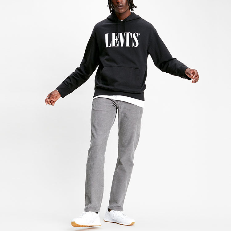 Men's Levis Alphabet Printing Loose Black 72632-0018