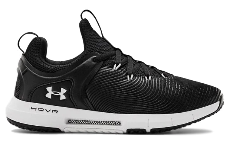 (WMNS) Under Armour HOVR Rise 2 'Black White' 3023010-001