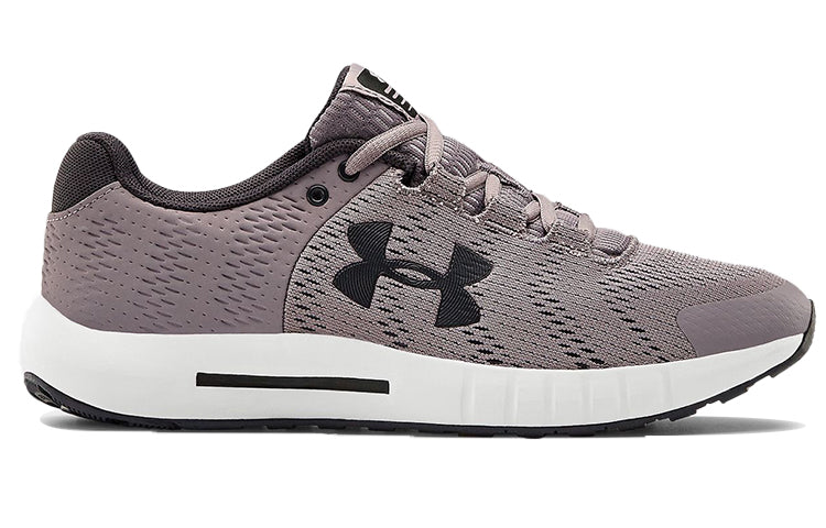 (WMNS) Under Armour Micro G Pursuit BP Sports Shoes Grey/Purple 3021969-500