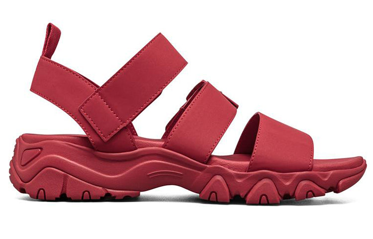 (WMNS) Skechers D'lites 2.0 Sandals Red 32998-RED