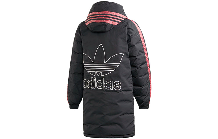 (WMNS) adidas Originals Down Jacket 'Black Red' FL0044