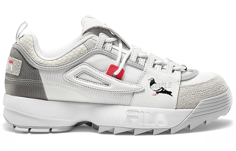 Staple x FILA FUSION Daddy Shoes White/Grey T12M011401FLR