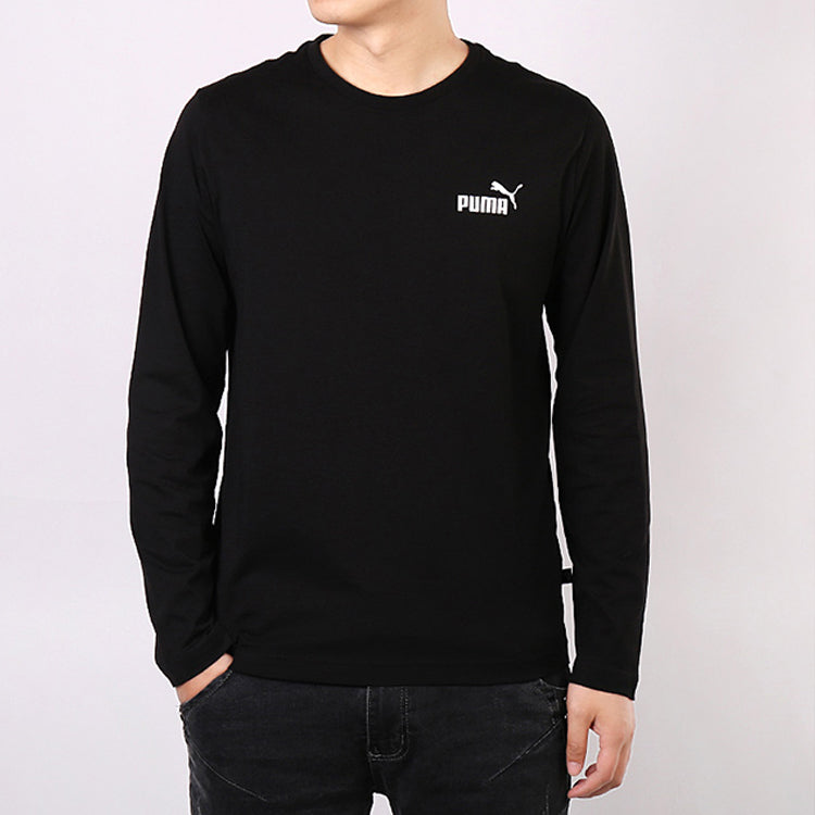 PUMA Classical Logo Sports Long Sleeve TEE Black 851772-01